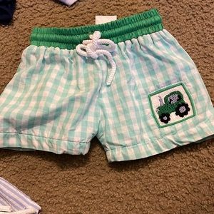 Boys smocked shorts